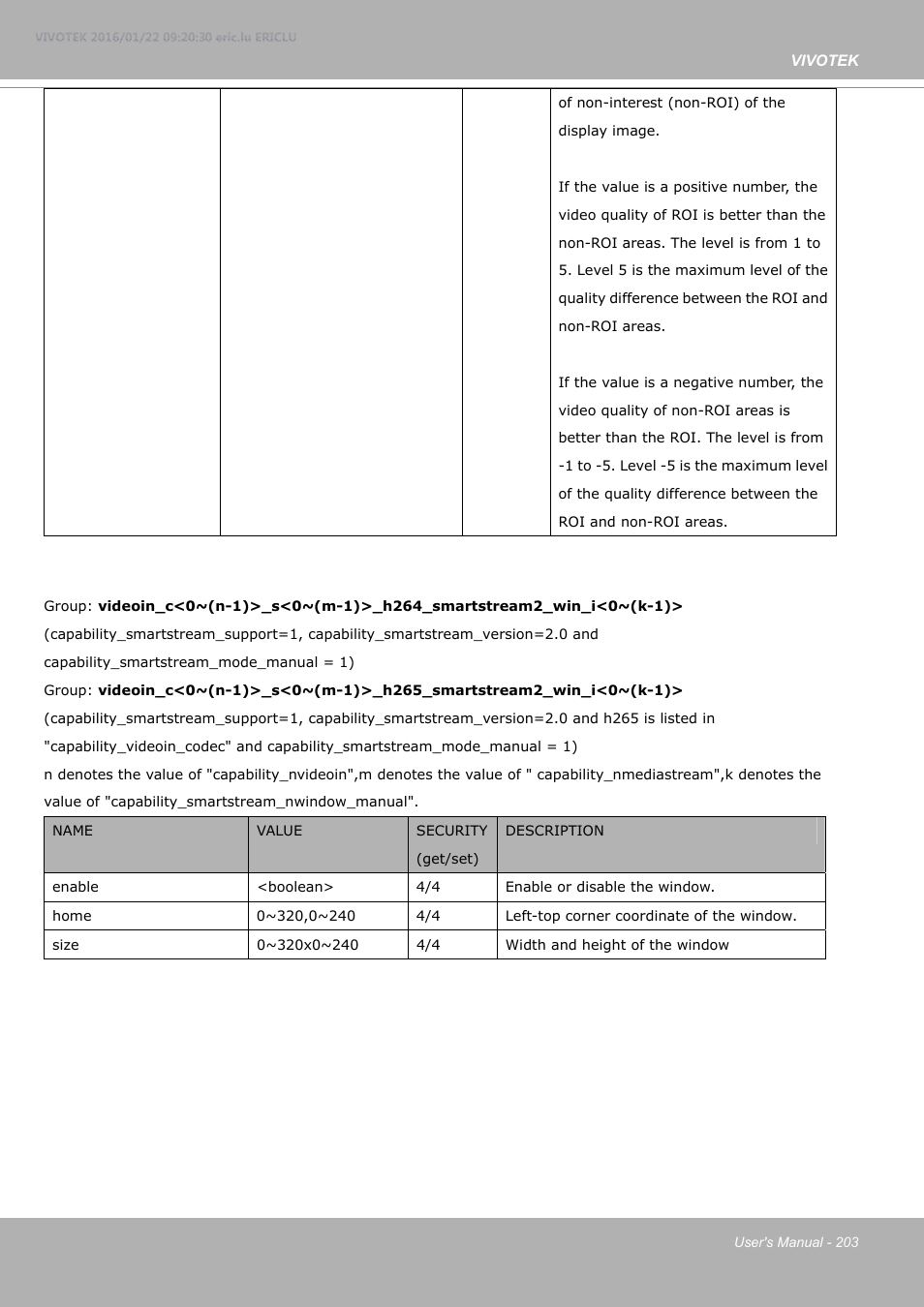 Vivotek FE9380-HV 5MP Outdoor Network Fisheye Dome Camera with Night Vision User Manual | Page 203 / 352