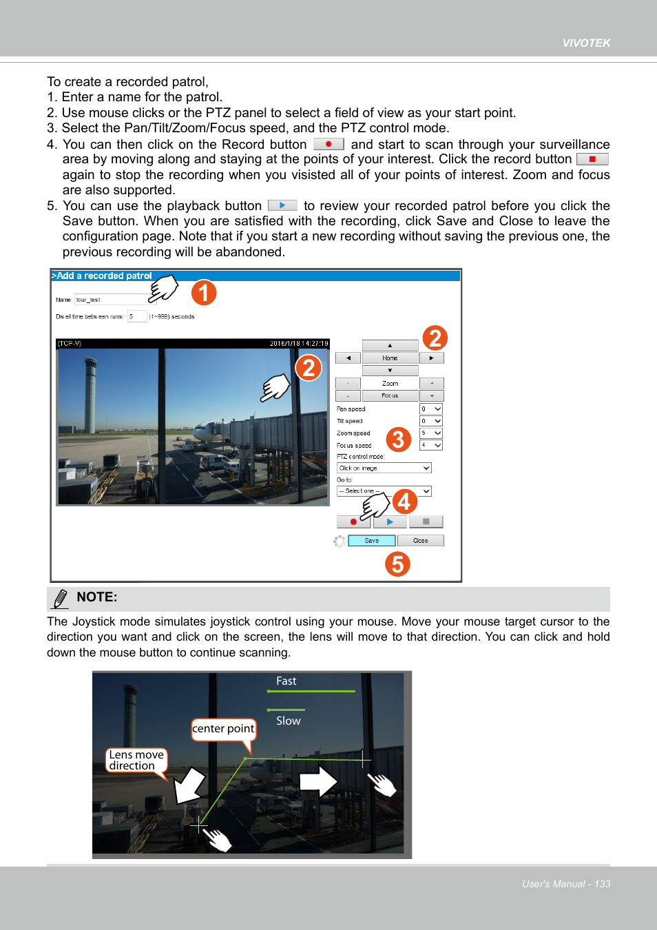 Vivotek SD9161-H-v2 2MP PTZ Network Dome Camera User Manual | Page 133 / 473