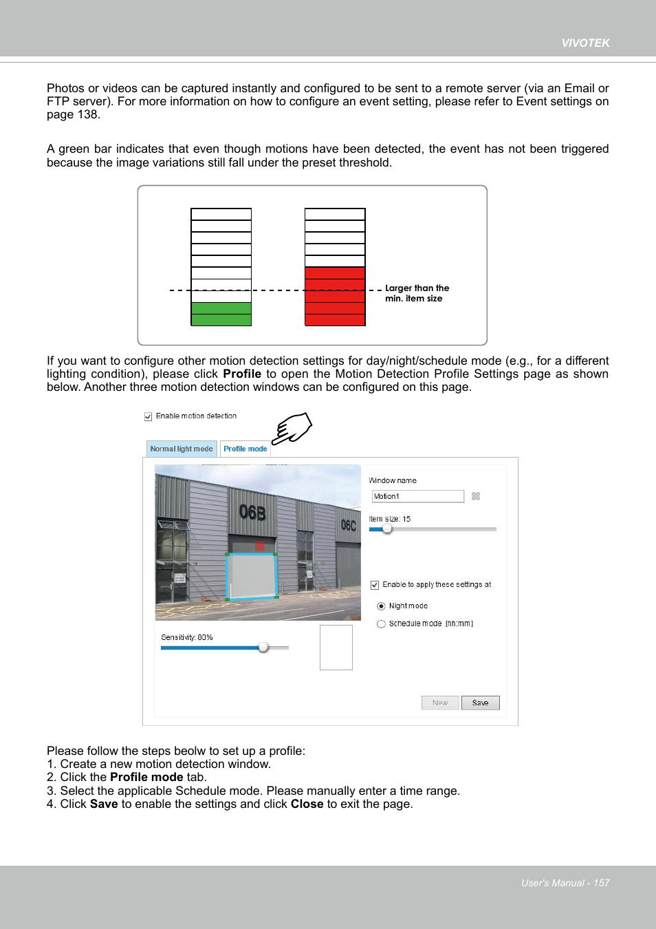 Vivotek SD9161-H-v2 2MP PTZ Network Dome Camera User Manual | Page 157 / 473