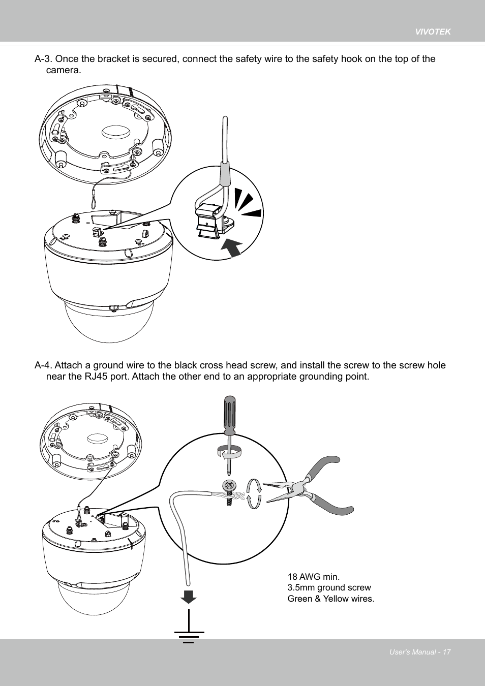Vivotek SD9161-H-v2 2MP PTZ Network Dome Camera User Manual | Page 17 / 473
