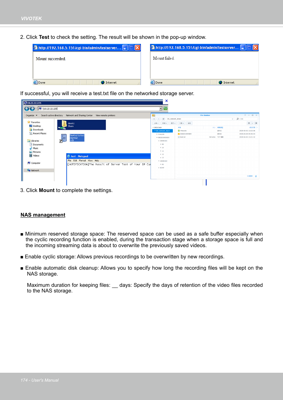 Vivotek SD9161-H-v2 2MP PTZ Network Dome Camera User Manual | Page 174 / 473