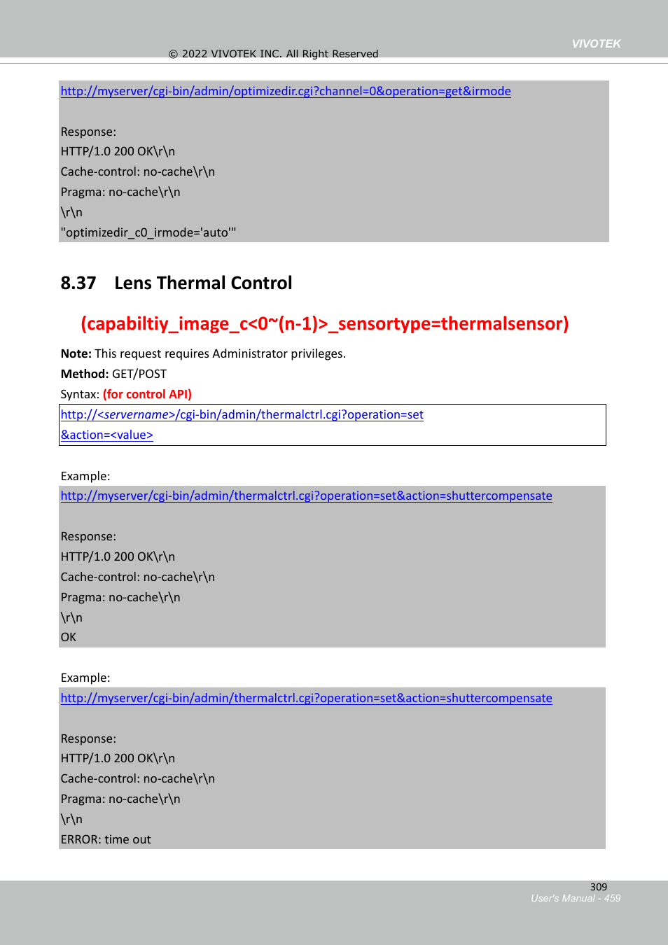 Vivotek SD9161-H-v2 2MP PTZ Network Dome Camera User Manual | Page 459 / 473