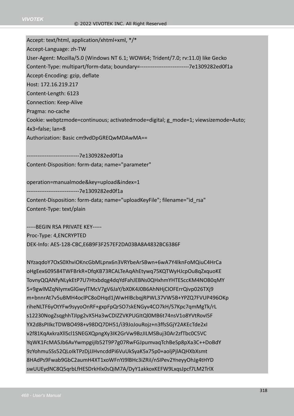 Vivotek SD9161-H-v2 2MP PTZ Network Dome Camera User Manual | Page 468 / 473