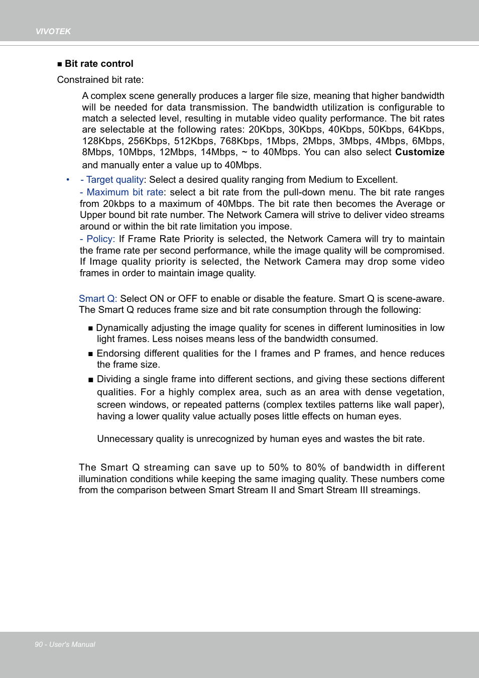 Vivotek SD9161-H-v2 2MP PTZ Network Dome Camera User Manual | Page 90 / 473