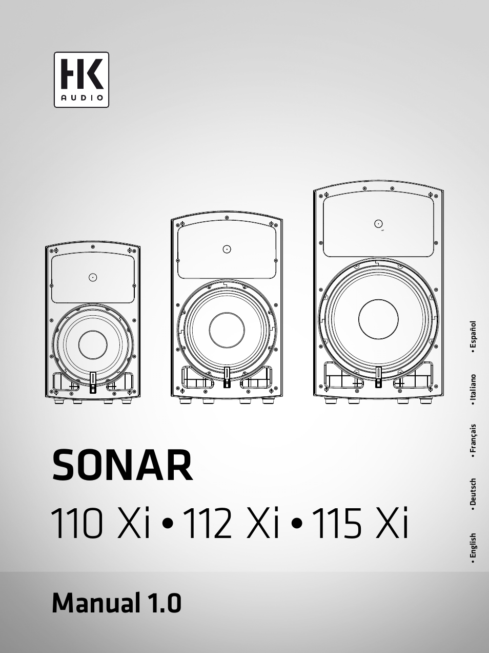 HK Audio SONAR 110 Xi 2-Way 800W 10" Powered Speaker User Manual | 72 pages