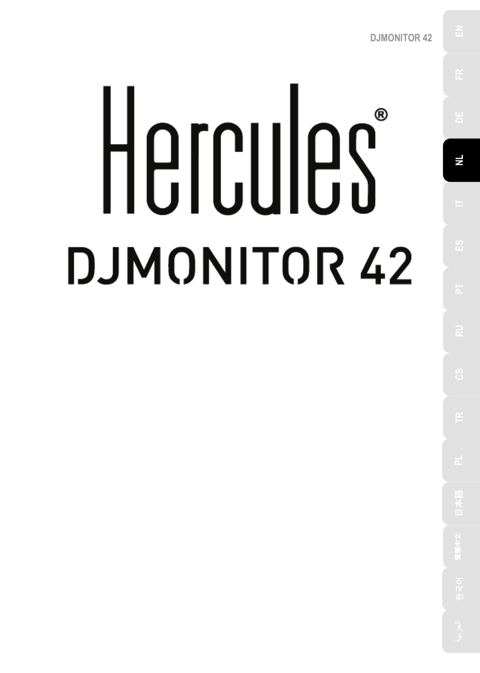 04_nl_djmonitor 42, Nederlands | Hercules DJMonitor 42 - 4" Active Multimedia Speakers (Pair) User Manual | Page 32 / 199