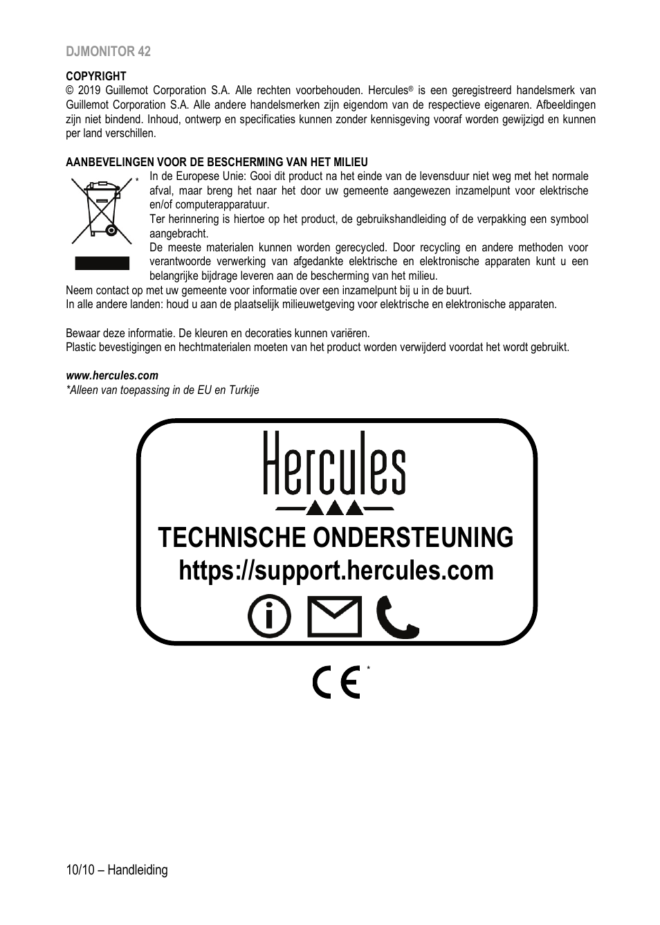 Hercules DJMonitor 42 - 4" Active Multimedia Speakers (Pair) User Manual | Page 41 / 199