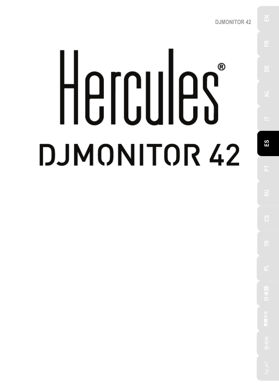 06_es_djmonitor 42, Español | Hercules DJMonitor 42 - 4" Active Multimedia Speakers (Pair) User Manual | Page 52 / 199