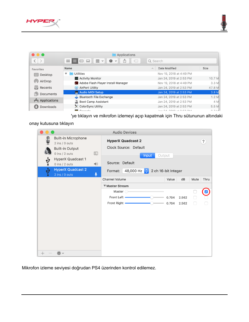 HyperX QuadCast USB Condenser Microphone User Manual | Page 143 / 241