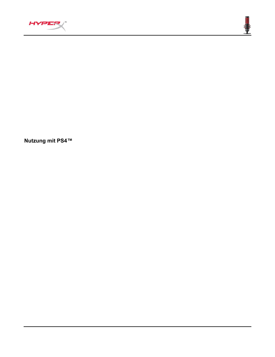 Nhalt | HyperX QuadCast USB Condenser Microphone User Manual | Page 35 / 241