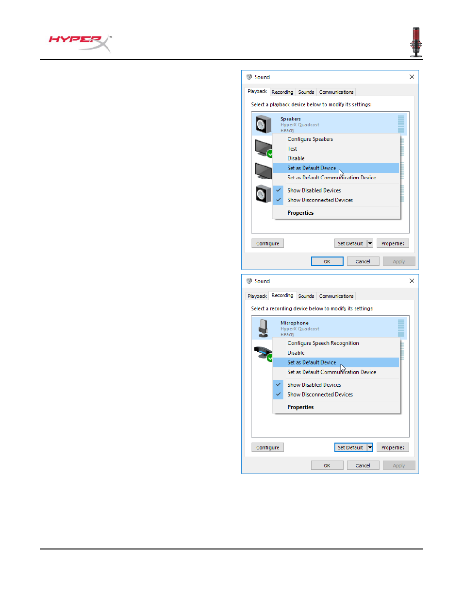 HyperX QuadCast USB Condenser Microphone User Manual | Page 41 / 241
