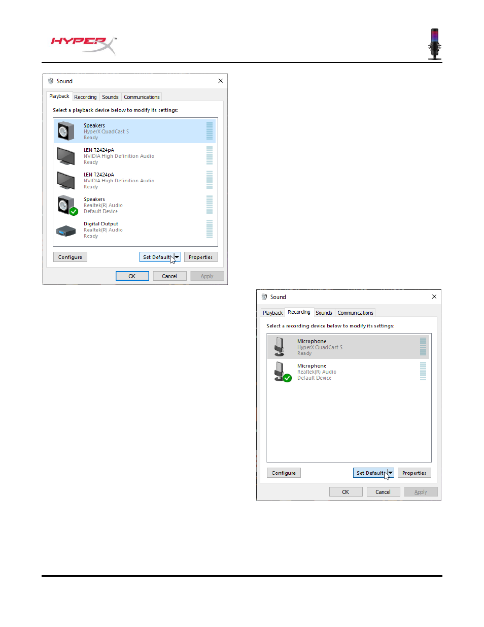 HyperX QuadCast S USB Condenser Microphone User Manual | Page 78 / 273