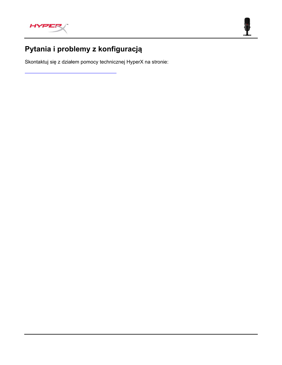 Pytania i problemy z konfiguracją | HyperX SoloCast USB Condenser Microphone User Manual | Page 85 / 193
