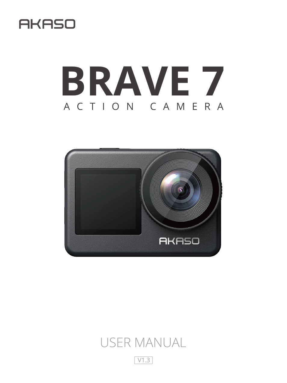 AKASO Brave 7 Action Camera User Manual | 159 pages