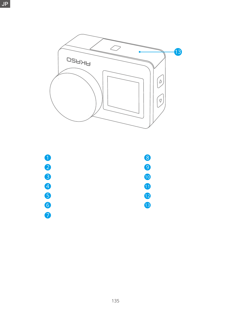 AKASO Brave 7 Action Camera User Manual | Page 137 / 159