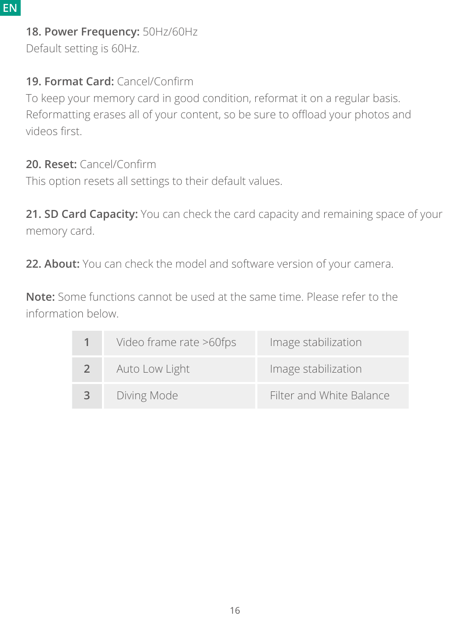 AKASO Brave 7 Action Camera User Manual | Page 18 / 159