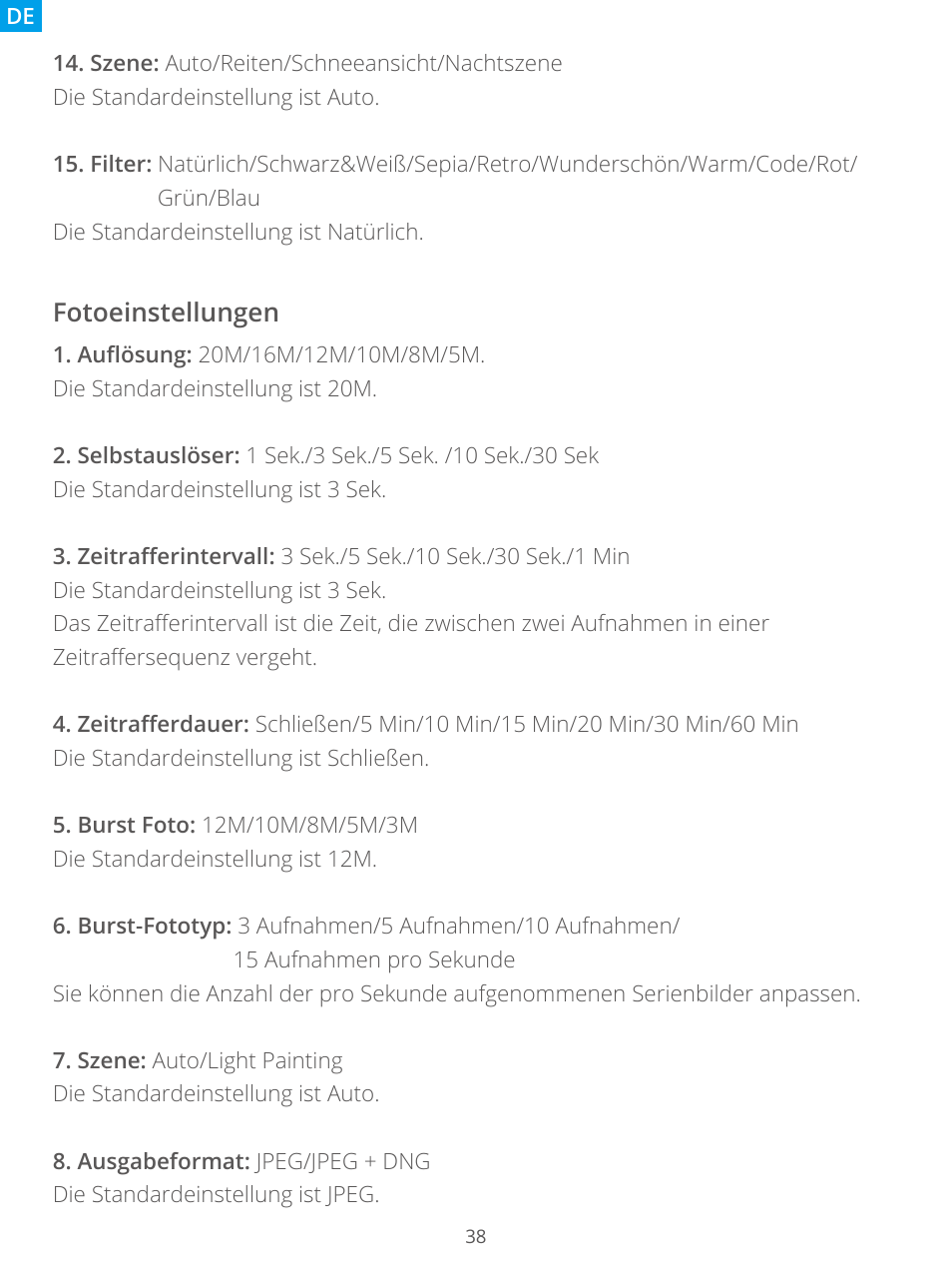 AKASO Brave 7 Action Camera User Manual | Page 40 / 159