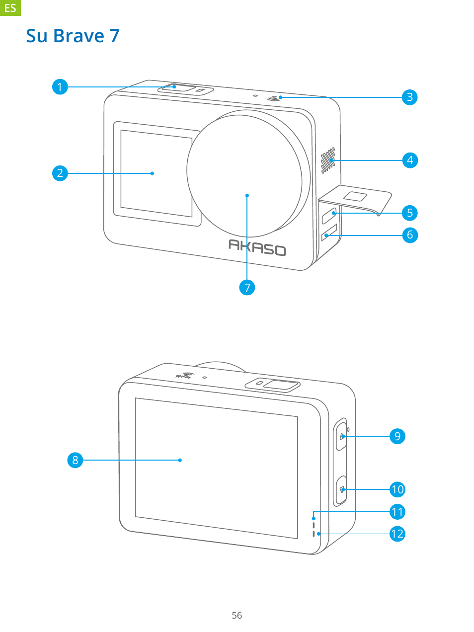 Su brave 7 | AKASO Brave 7 Action Camera User Manual | Page 58 / 159
