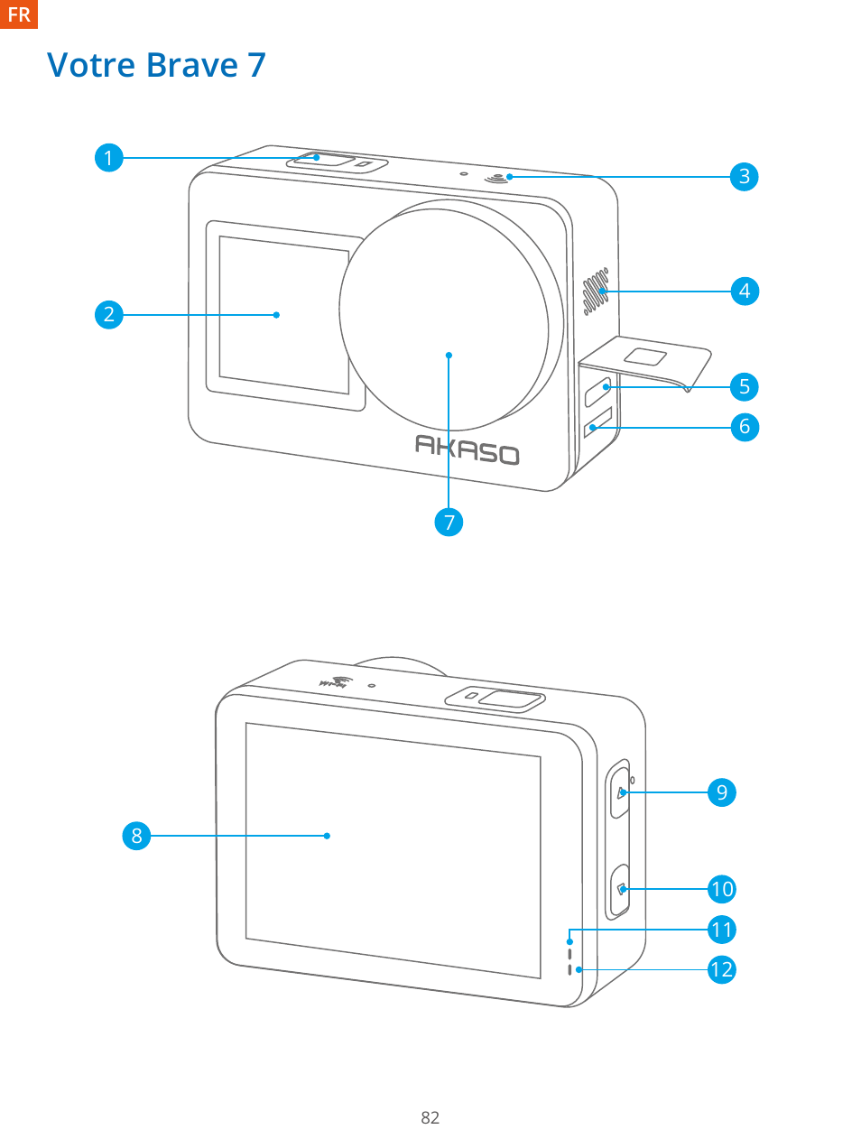 Votre brave 7 | AKASO Brave 7 Action Camera User Manual | Page 84 / 159