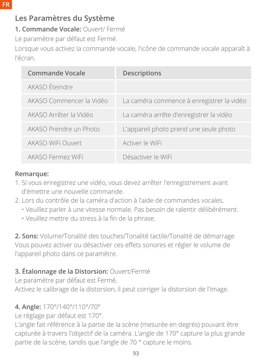 AKASO Brave 7 Action Camera User Manual | Page 95 / 159