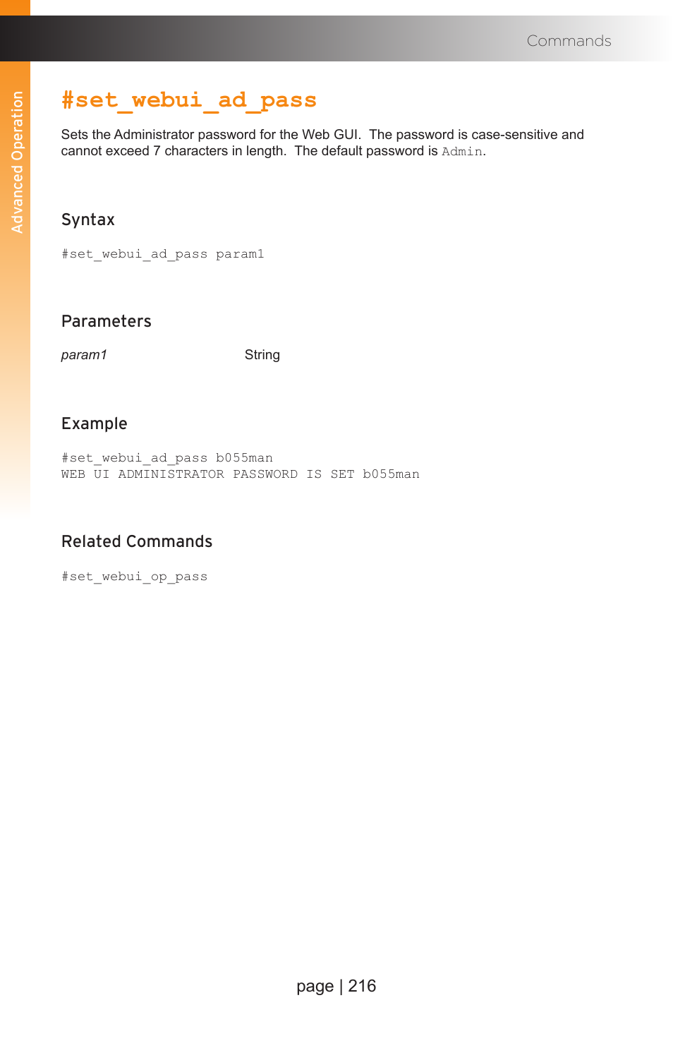 Be set using the, Set_webui_ad_pass | Gefen EXT-MFP Audio/Video Multi-Format Processor User Manual | Page 226 / 258