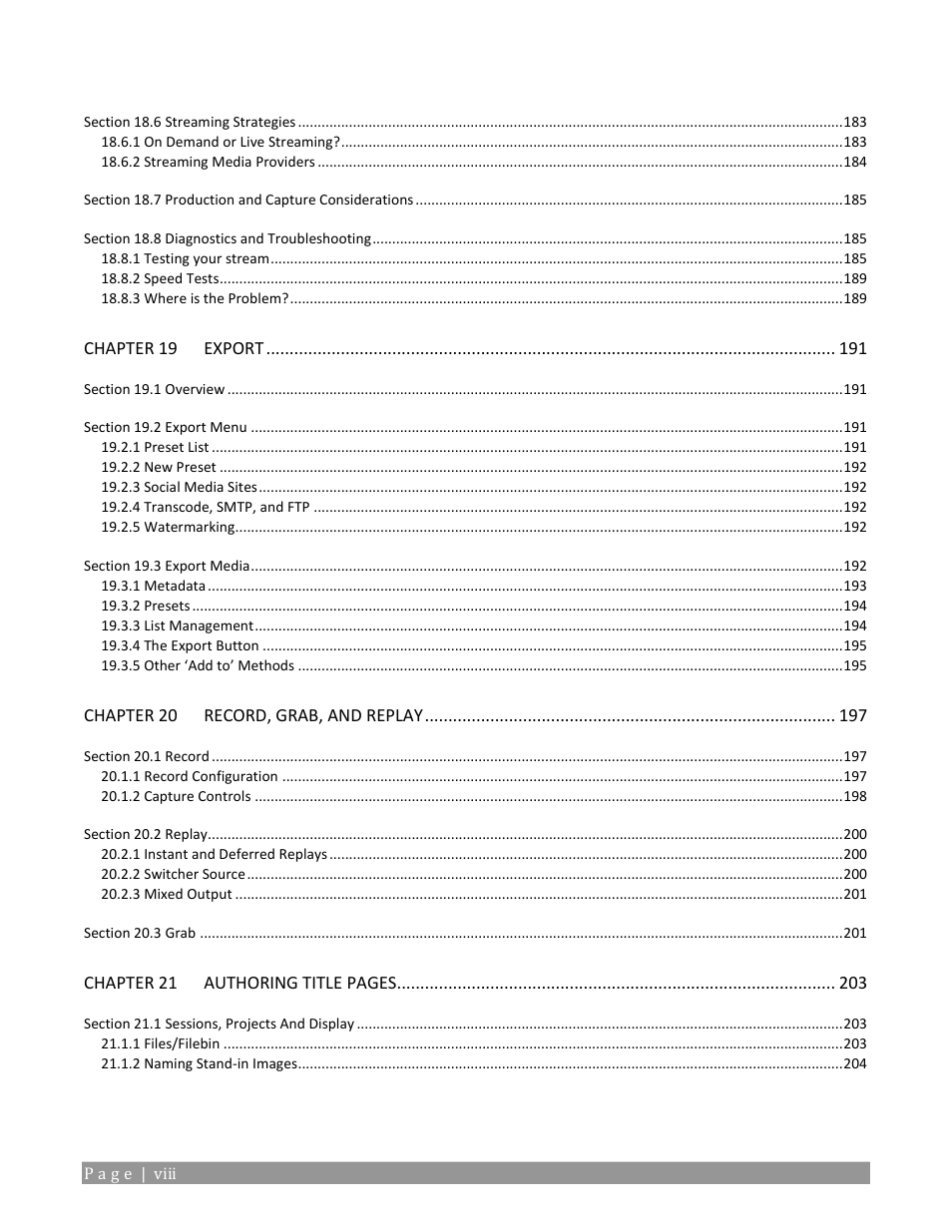 NewTek TriCaster TC1 (2 RU) User Manual | Page 10 / 350