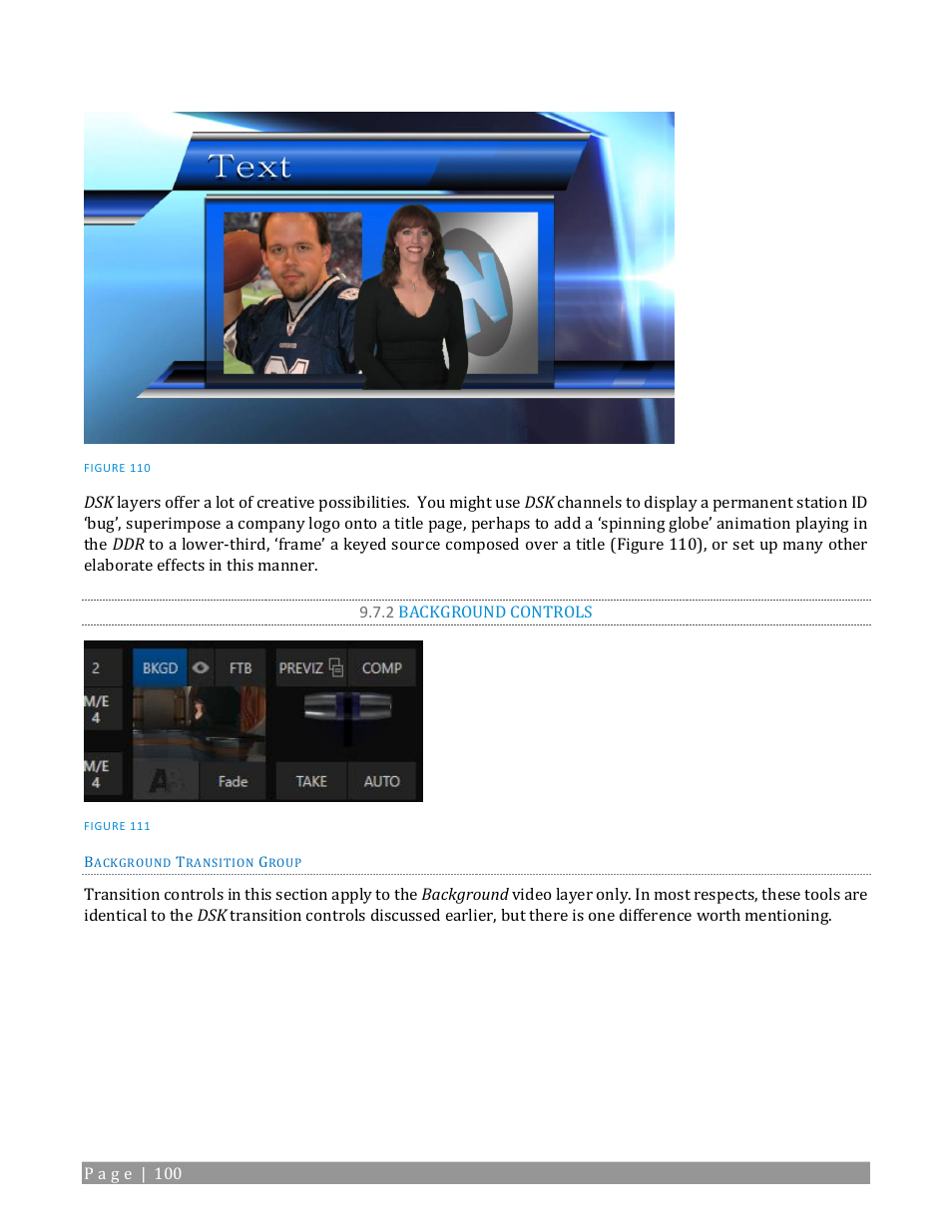 2 background controls | NewTek TriCaster TC1 (2 RU) User Manual | Page 116 / 350