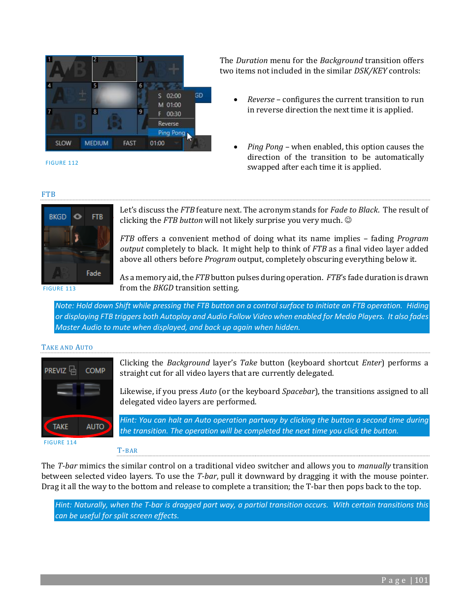 Section 9.8 previz | NewTek TriCaster TC1 (2 RU) User Manual | Page 117 / 350