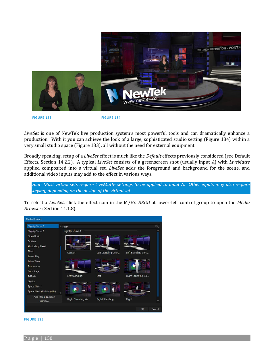 NewTek TriCaster TC1 (2 RU) User Manual | Page 166 / 350