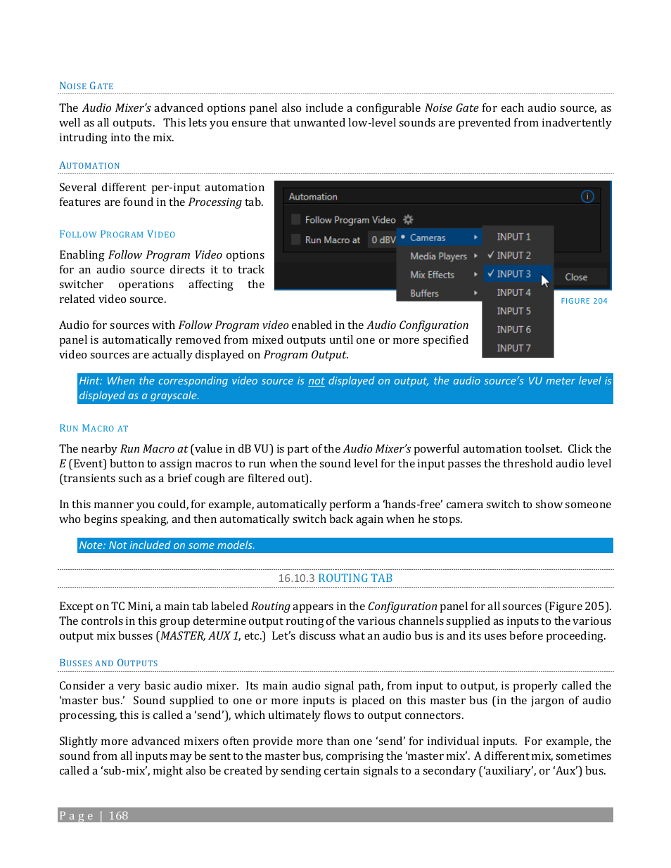 3 routing tab | NewTek TriCaster TC1 (2 RU) User Manual | Page 184 / 350