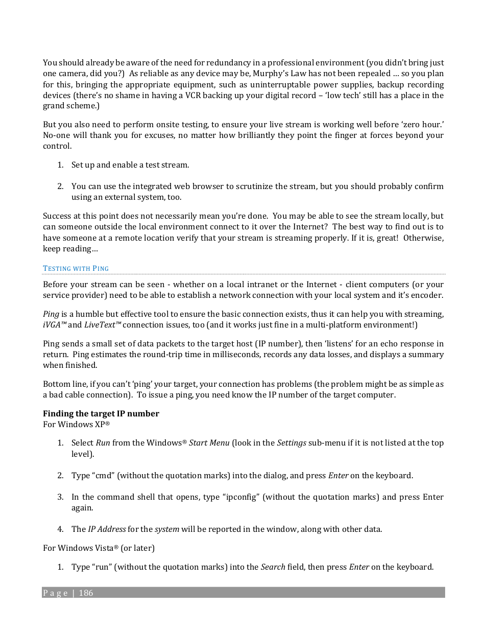 NewTek TriCaster TC1 (2 RU) User Manual | Page 202 / 350