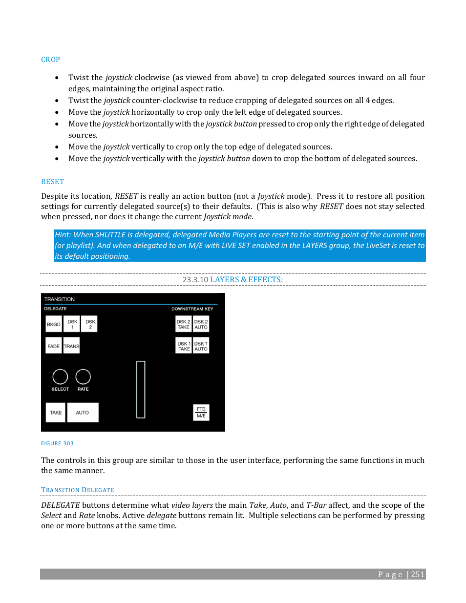 10 layers & effects | NewTek TriCaster TC1 (2 RU) User Manual | Page 267 / 350