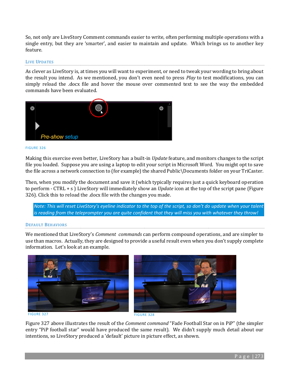 NewTek TriCaster TC1 (2 RU) User Manual | Page 289 / 350