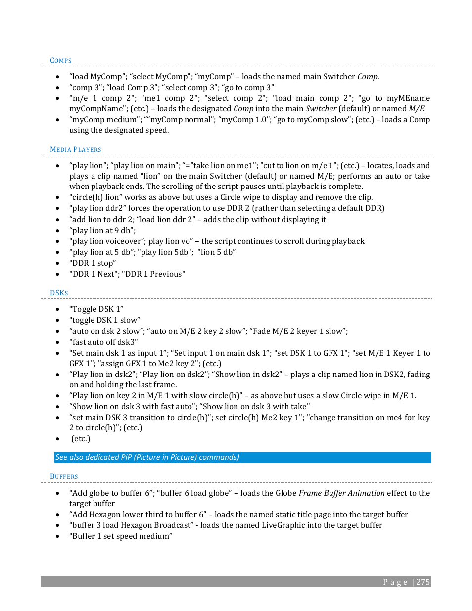 NewTek TriCaster TC1 (2 RU) User Manual | Page 291 / 350