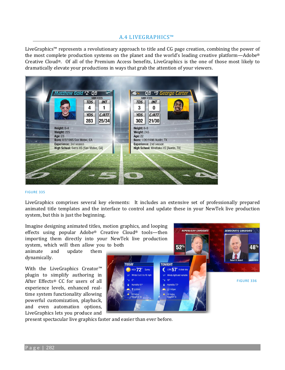 Livegraphics | NewTek TriCaster TC1 (2 RU) User Manual | Page 298 / 350