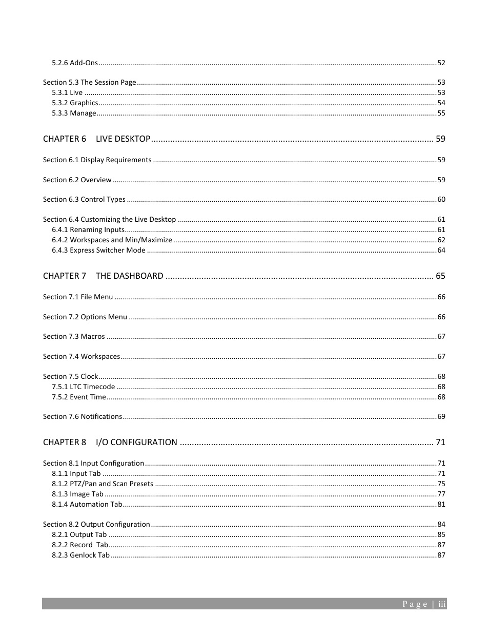 NewTek TriCaster TC1 (2 RU) User Manual | Page 5 / 350