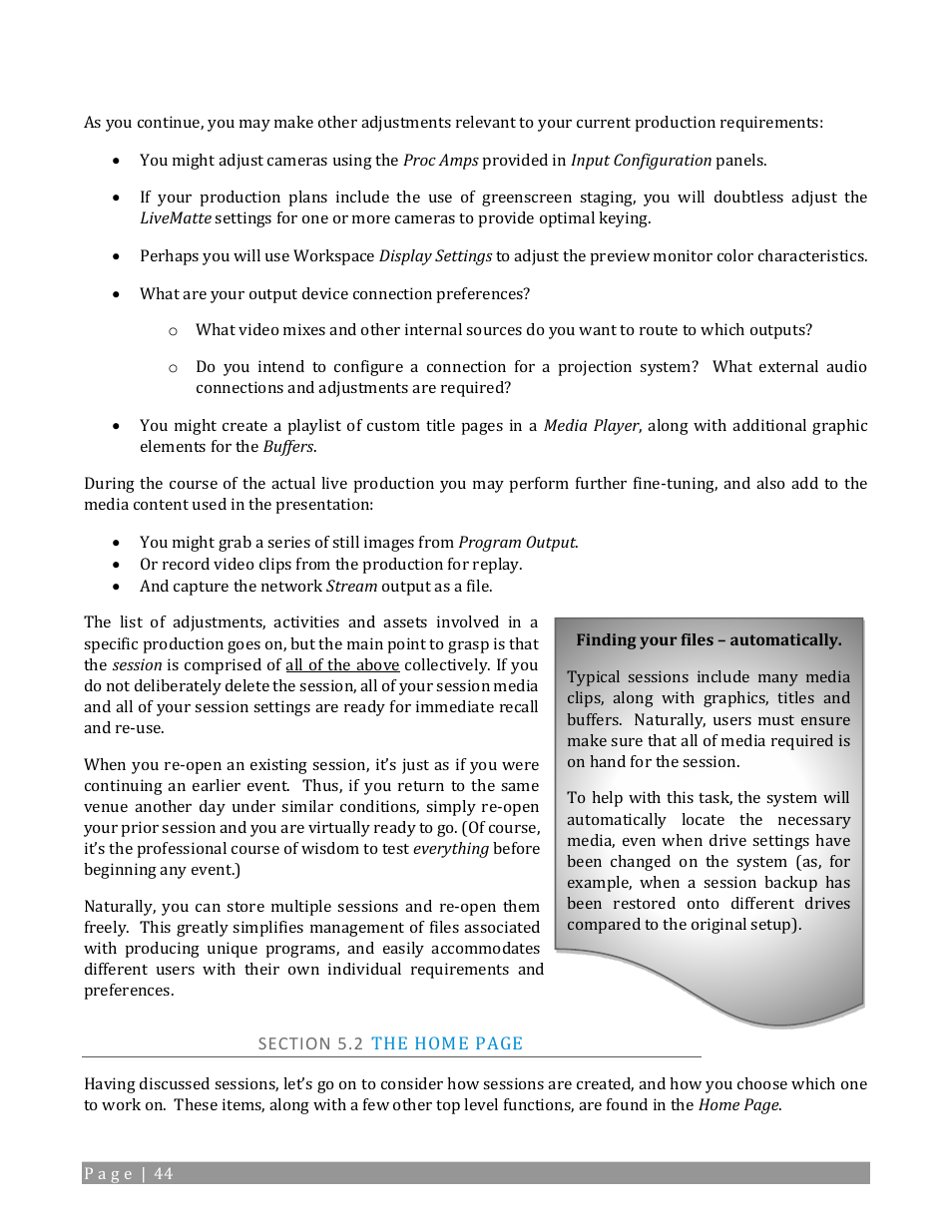 NewTek TriCaster TC1 (2 RU) User Manual | Page 60 / 350