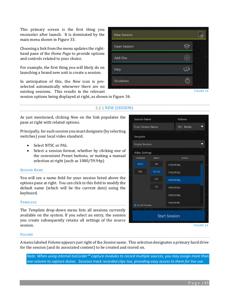 1 new (session) | NewTek TriCaster TC1 (2 RU) User Manual | Page 61 / 350