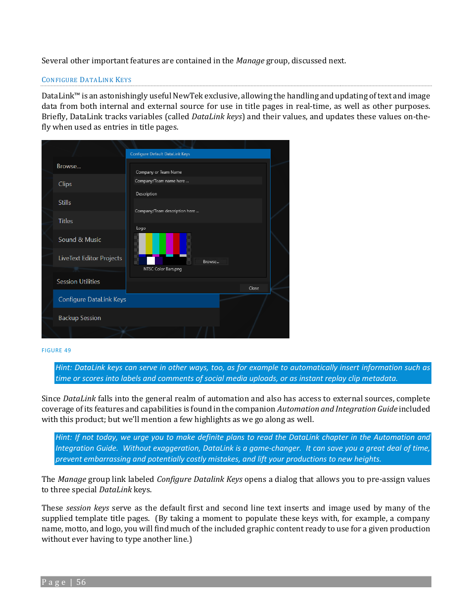NewTek TriCaster TC1 (2 RU) User Manual | Page 72 / 350