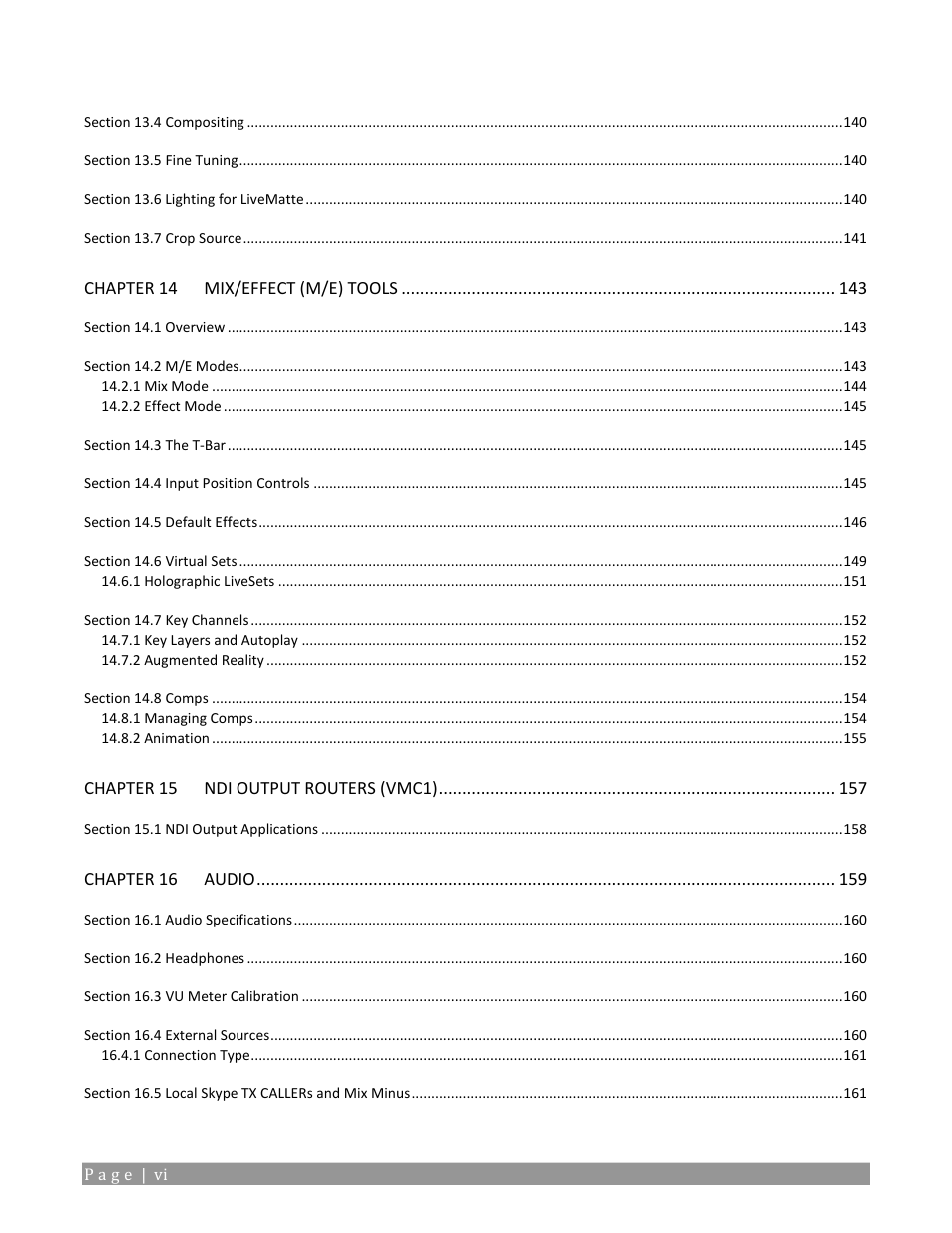 NewTek TriCaster TC1 (2 RU) User Manual | Page 8 / 350