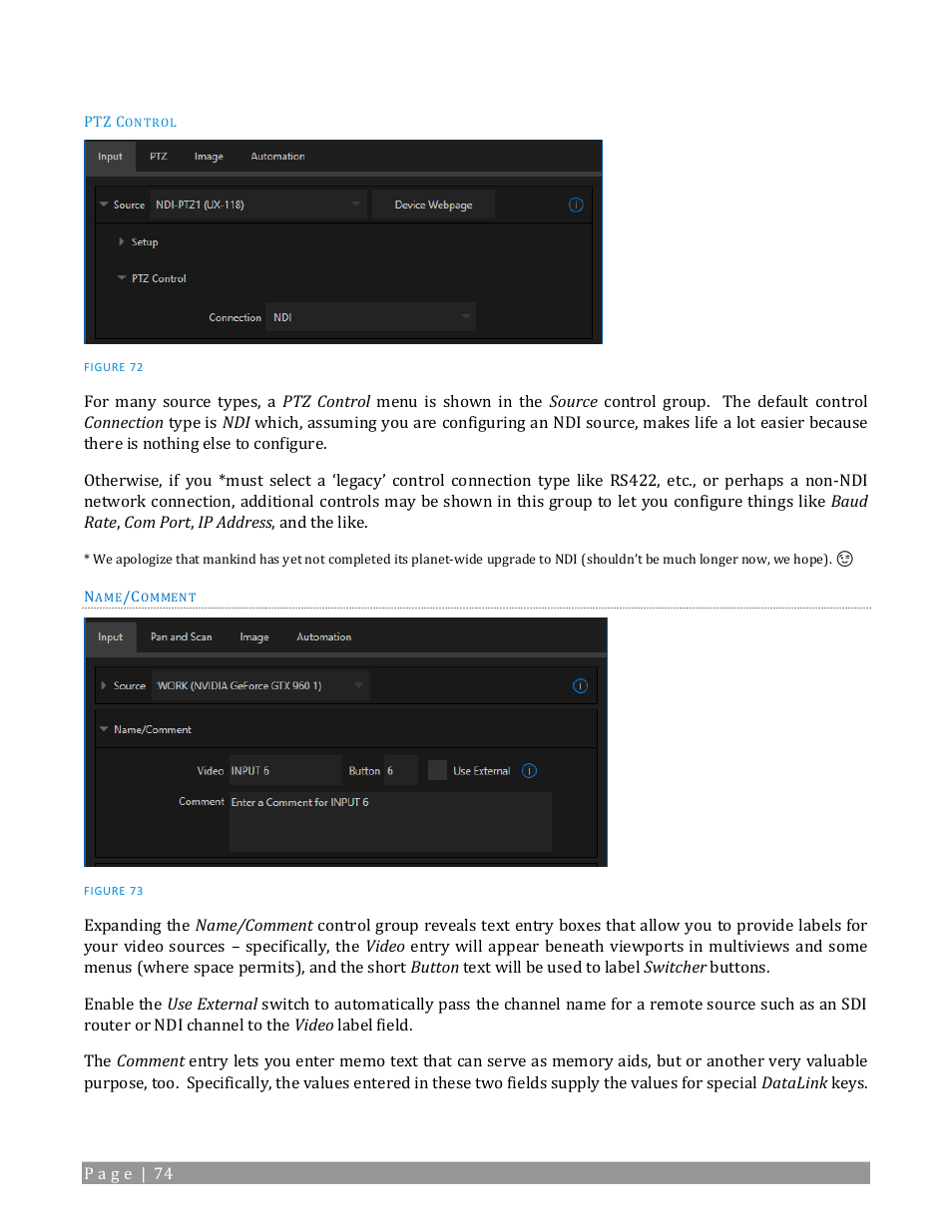 NewTek TriCaster TC1 (2 RU) User Manual | Page 90 / 350