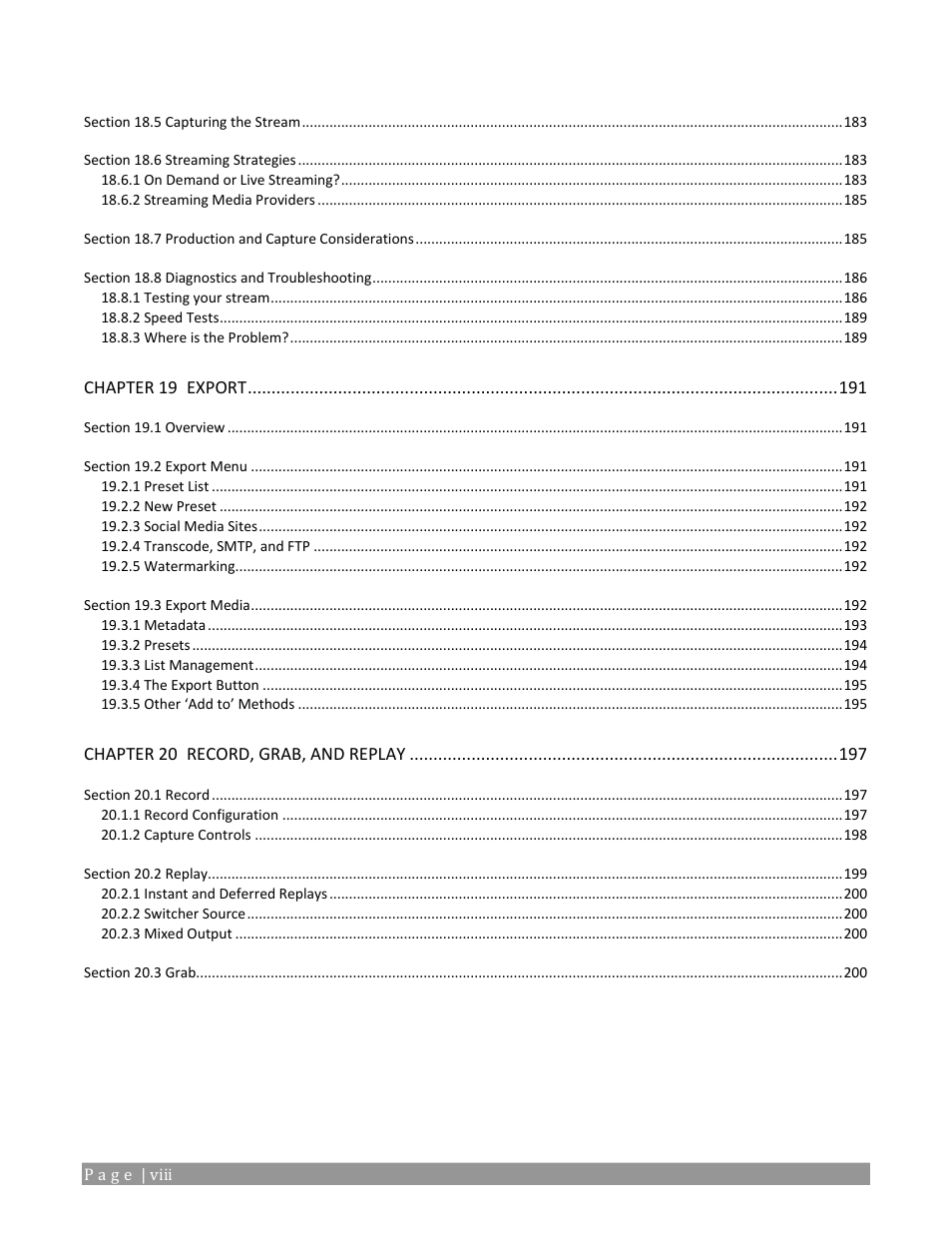 NewTek TriCaster 2 Elite (3 RU) User Manual | Page 10 / 318