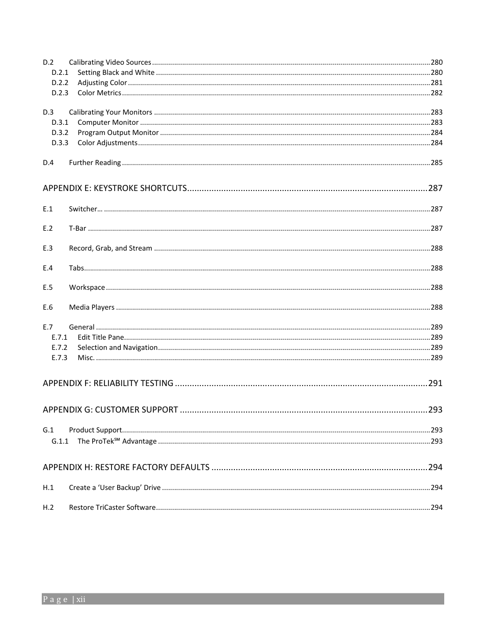 NewTek TriCaster 2 Elite (3 RU) User Manual | Page 14 / 318