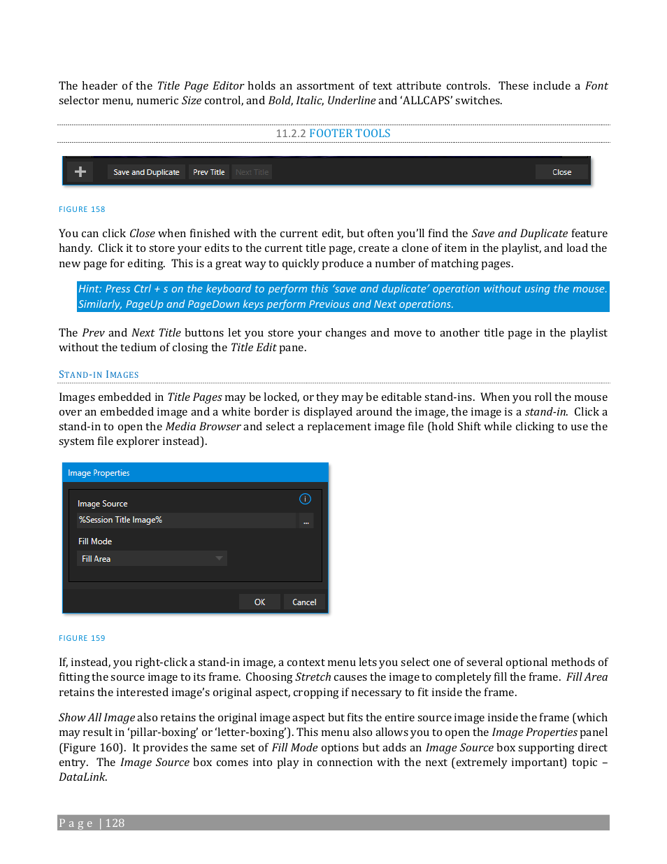 2 footer tools | NewTek TriCaster 2 Elite (3 RU) User Manual | Page 146 / 318