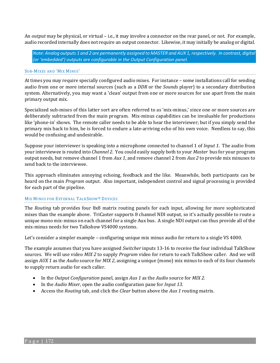 NewTek TriCaster 2 Elite (3 RU) User Manual | Page 190 / 318