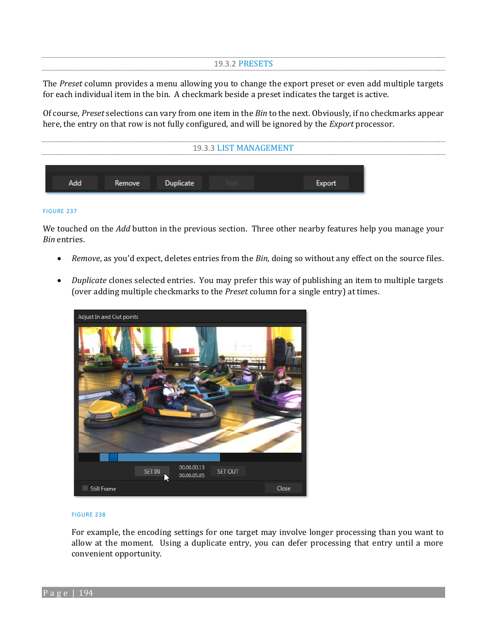 2 presets, 3 list management | NewTek TriCaster 2 Elite (3 RU) User Manual | Page 212 / 318