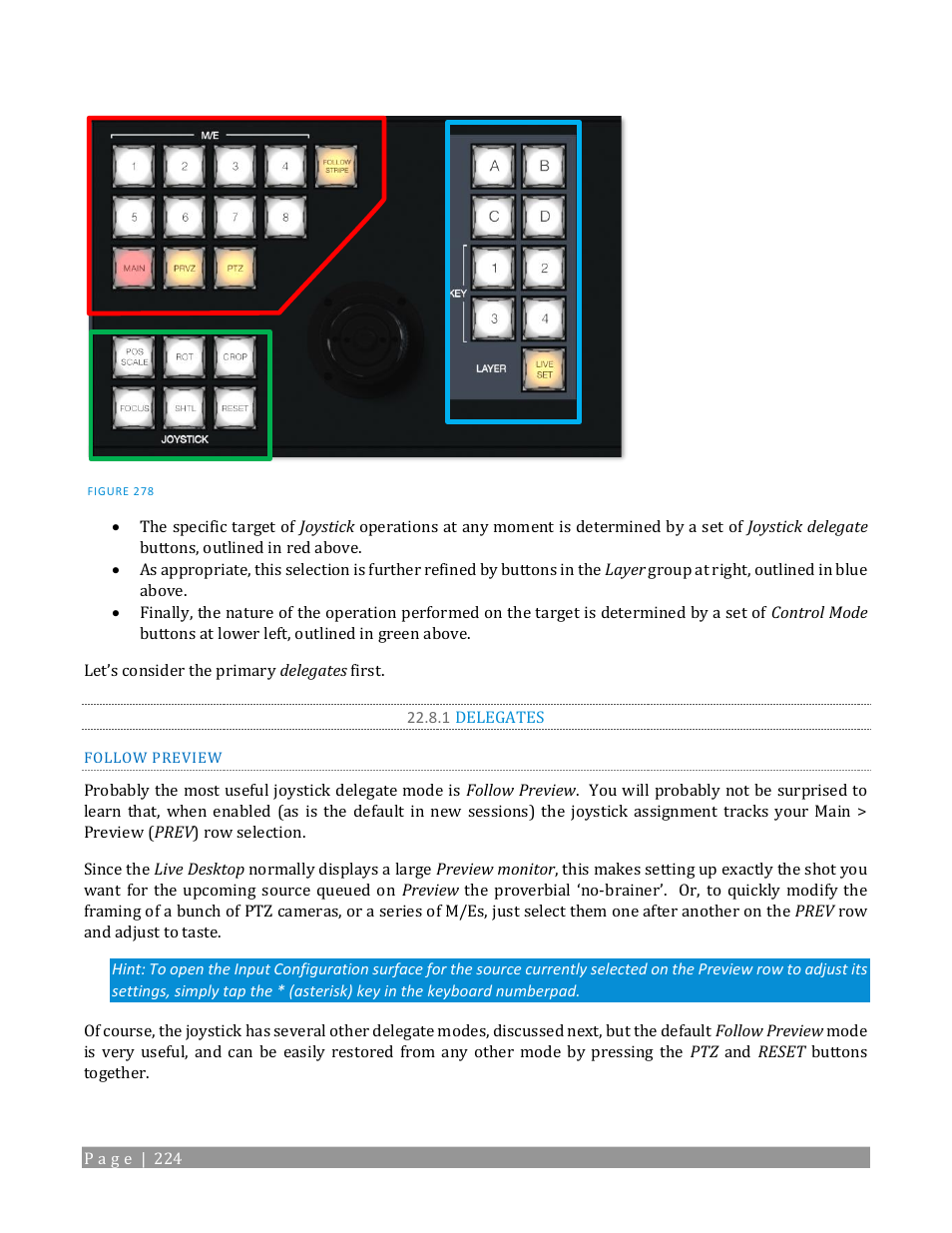 1 delegates | NewTek TriCaster 2 Elite (3 RU) User Manual | Page 242 / 318