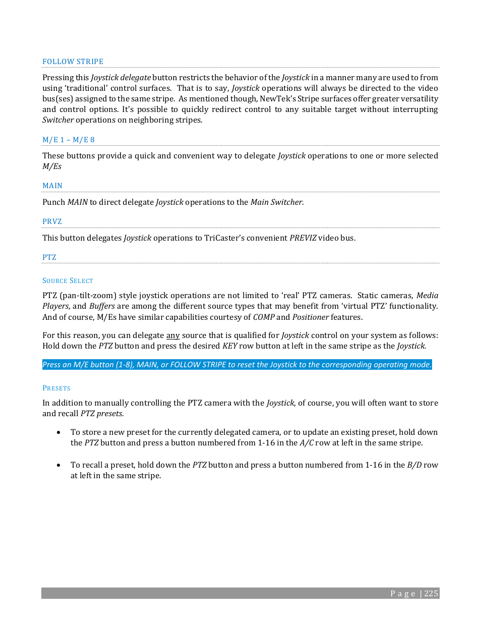 NewTek TriCaster 2 Elite (3 RU) User Manual | Page 243 / 318