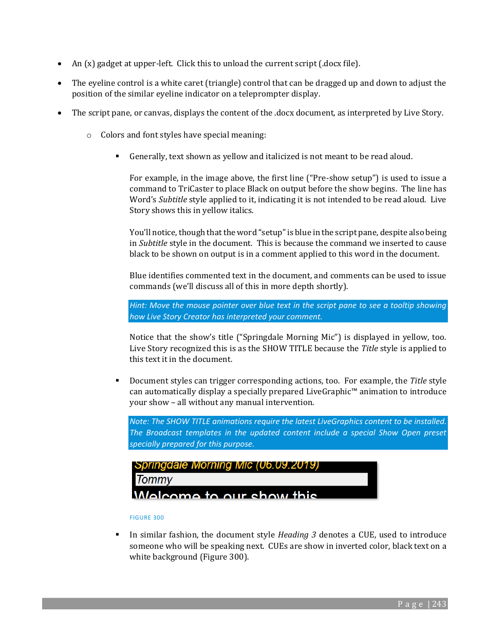 NewTek TriCaster 2 Elite (3 RU) User Manual | Page 261 / 318