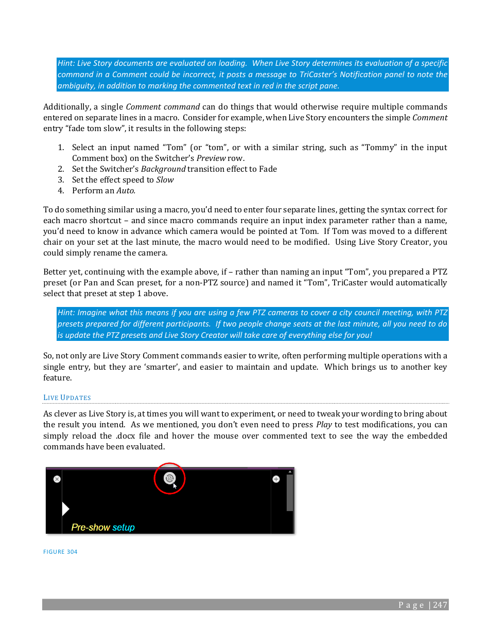 NewTek TriCaster 2 Elite (3 RU) User Manual | Page 265 / 318